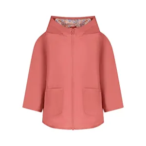 Simple Joys by Carter's Girls' Raincoat, Pink, Floral, 18 Months