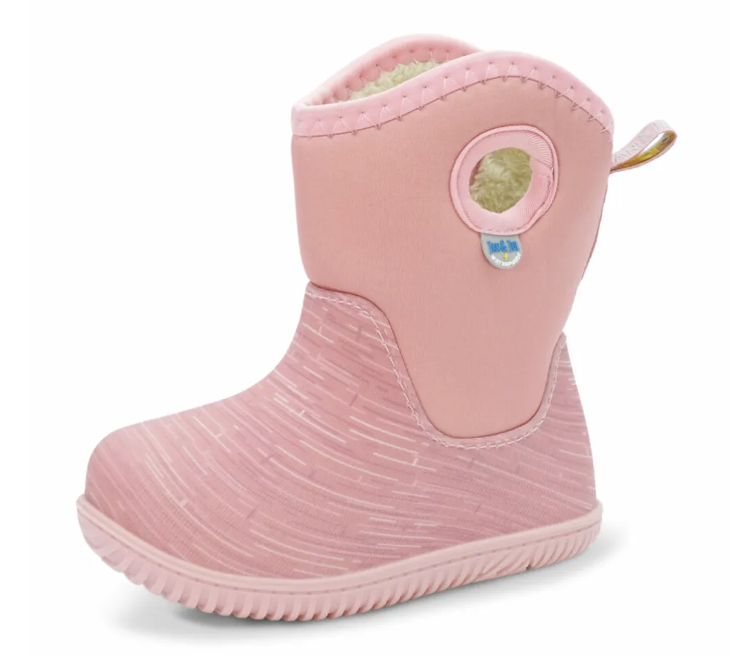 Size 7: Jan & Jul DUSTY PINK Birch Toasty-Dry Lite Winter Rain Boots NEW
