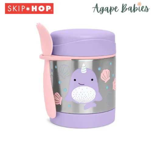 Skip Hop Zoo Insulated Food Jar - Narwhal