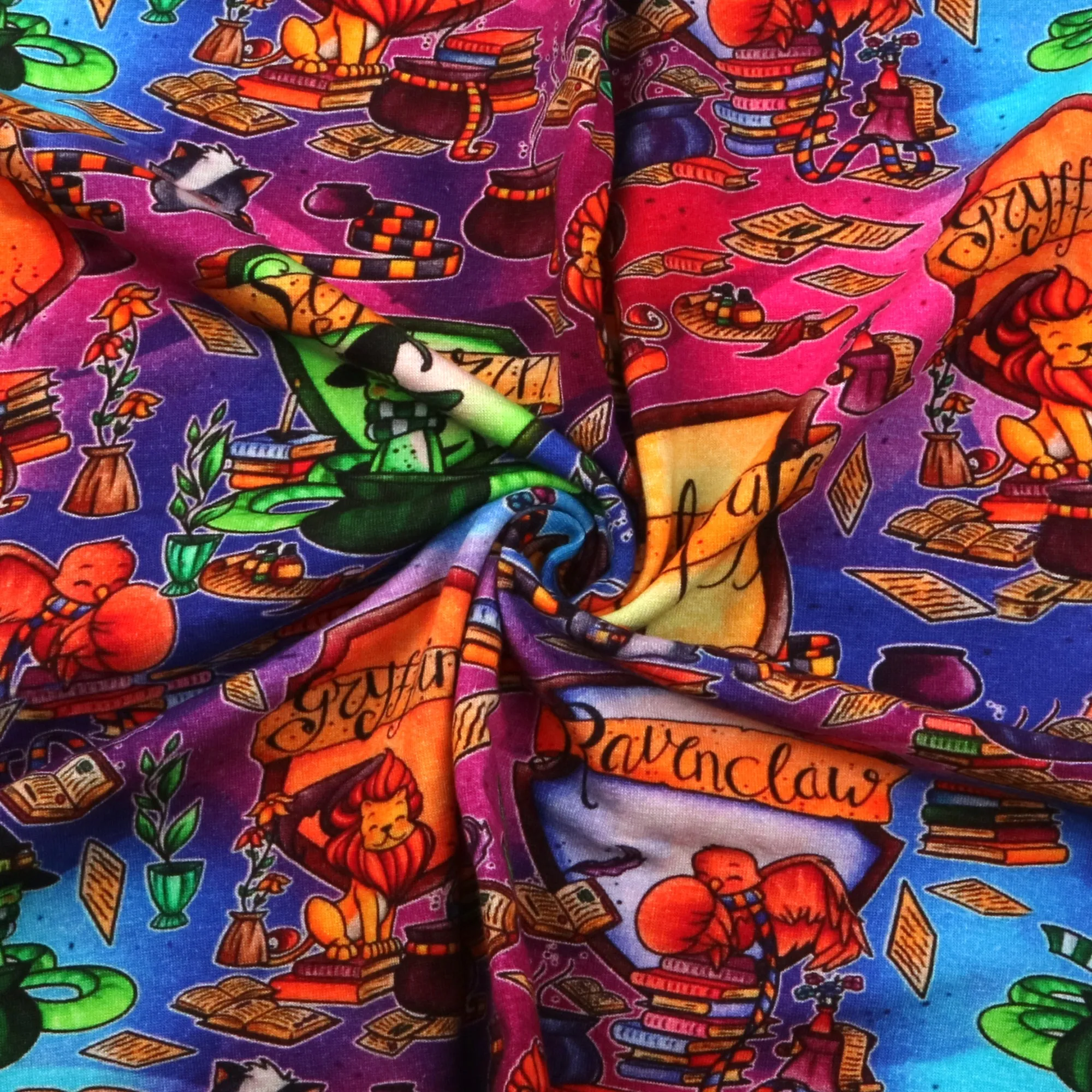 snake pattern printed fabric