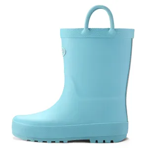 Solid Matte Easy-On Handle Rain Boots