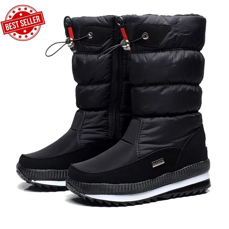 Sophie | Non-Slip & Waterproof Snow Boots with Faux Fur