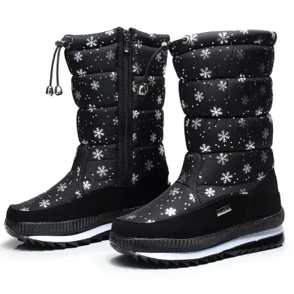 Sophie | Non-Slip & Waterproof Snow Boots with Faux Fur