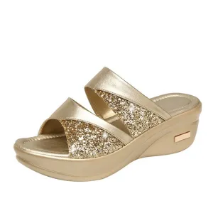 Sophie | Open-Toed Slippers - Comfortable Ladies Slippers for Home