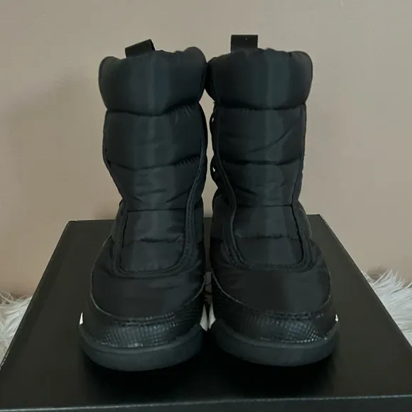 {Sorel} Whitney II Puffy Waterproof Snow Boots in Black - Youth 10