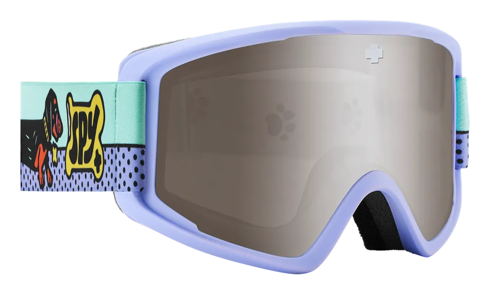 Spy Crusher Elite Jr Weiner Dog Goggle - Bronze with Silver Mirror