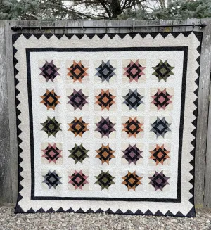 Stars Ablaze Lap Quilt Pattern