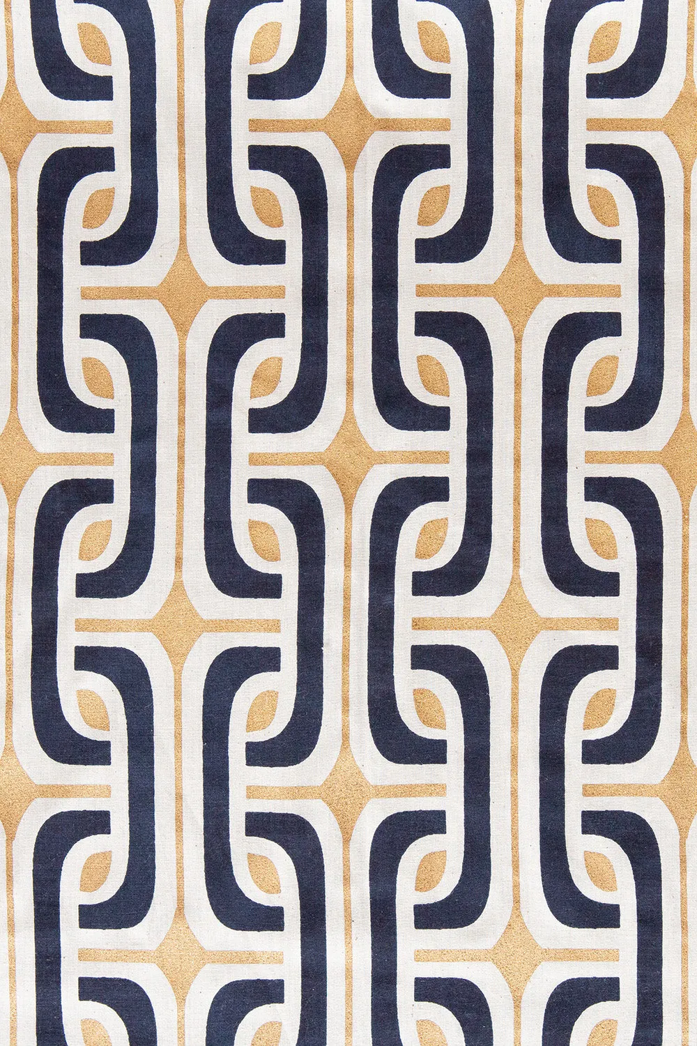 Super 1965 Cotton in Natural/Gold/Navy