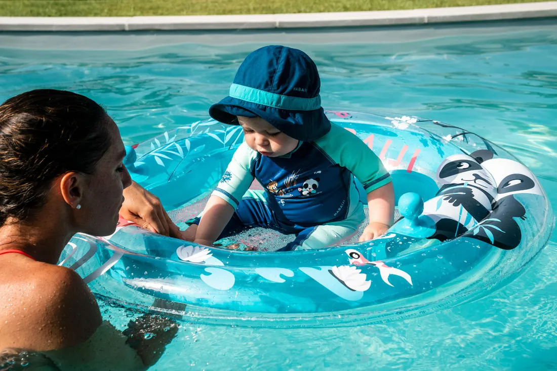 Swimming TINOA learning-to-swim platform for infants - "Pandas" print