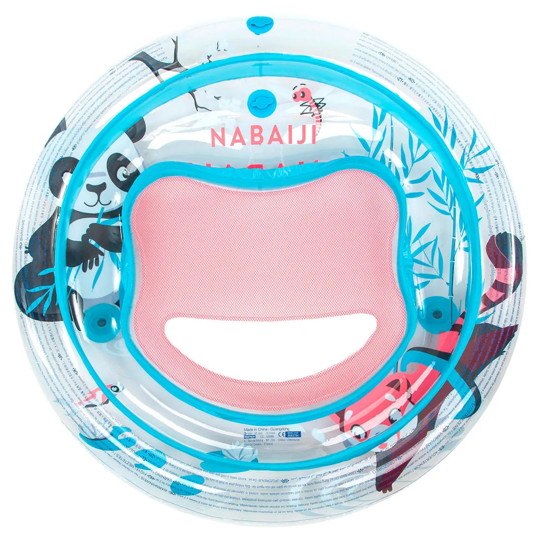 Swimming TINOA learning-to-swim platform for infants - "Pandas" print