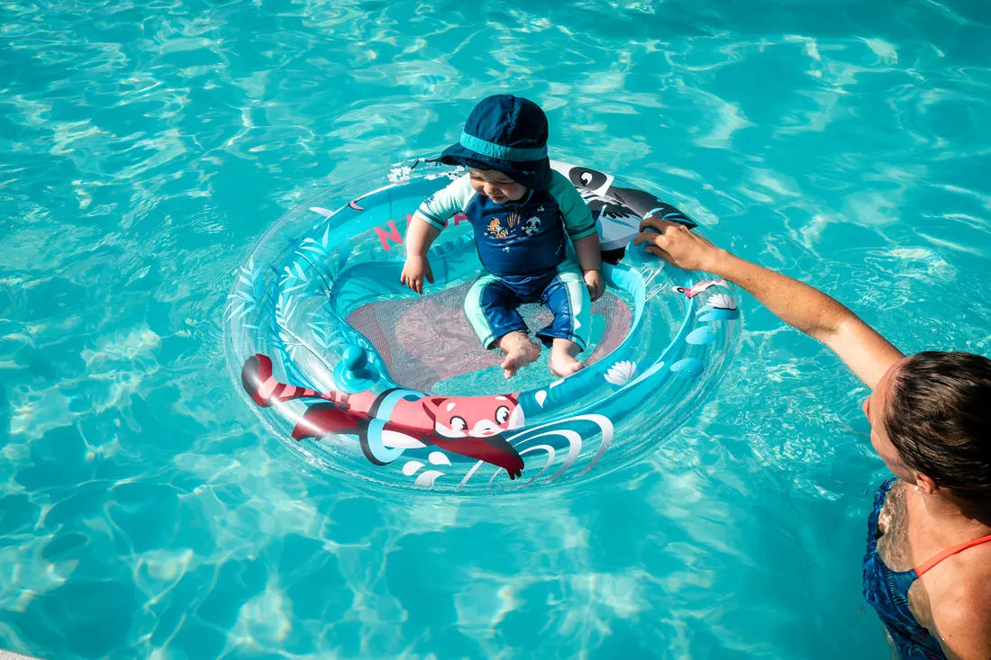 Swimming TINOA learning-to-swim platform for infants - "Pandas" print