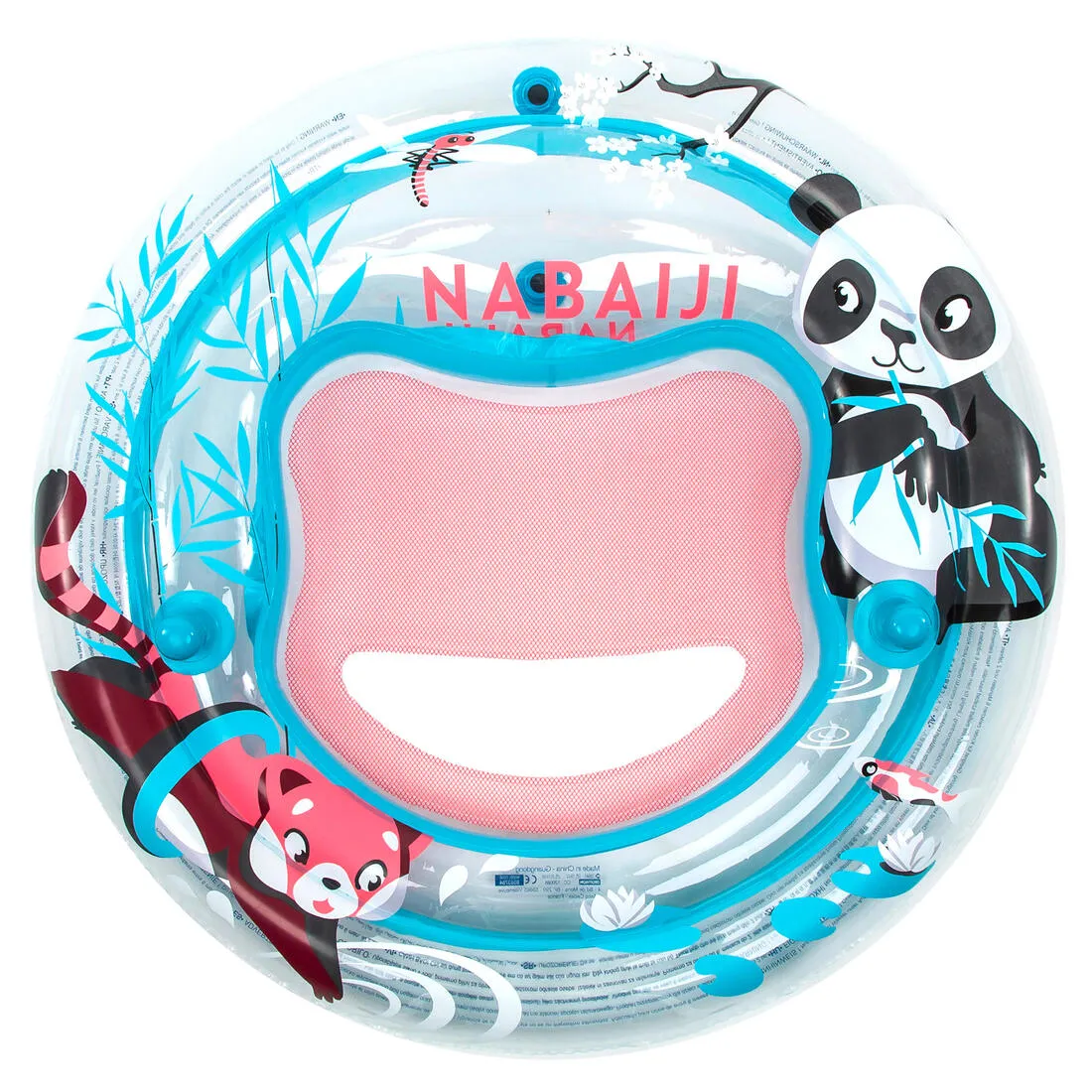Swimming TINOA learning-to-swim platform for infants - "Pandas" print