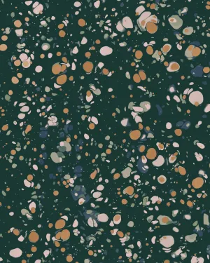 TERRAZZO WALLPAPER / FOREST FLOOR