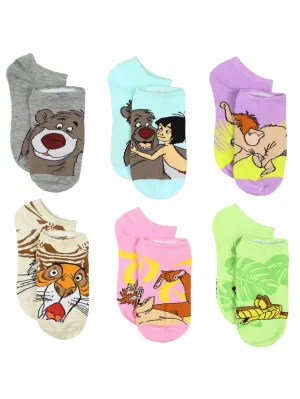 The Jungle Book Socks 6-Pack