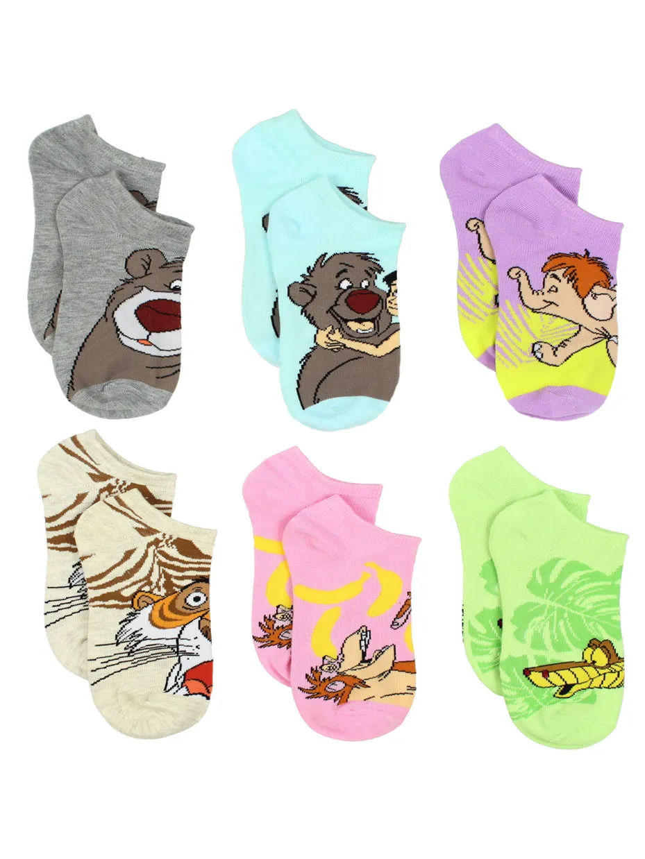 The Jungle Book Socks 6-Pack