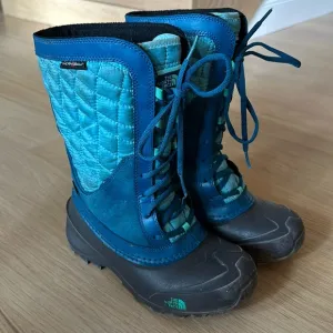 The North Face | Youth Thermoball Utility Boot | Sz 4 | Color Blue