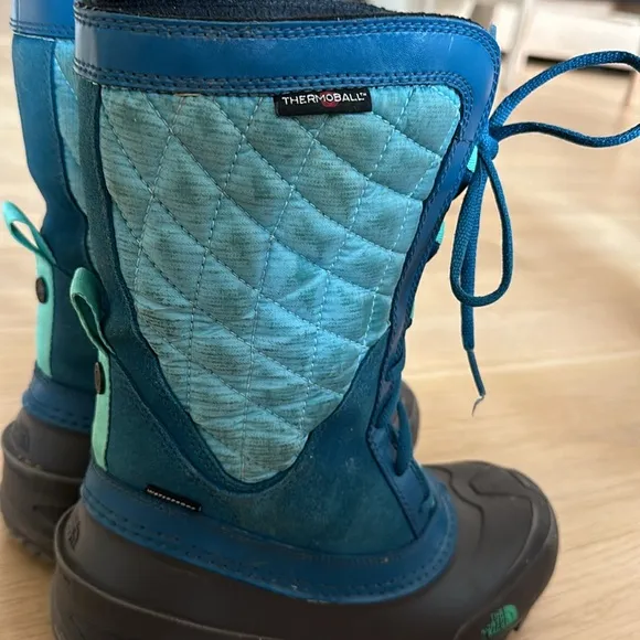 The North Face | Youth Thermoball Utility Boot | Sz 4 | Color Blue