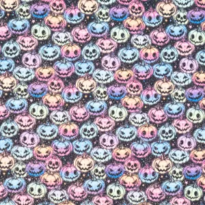 This is Halloween Printed Glitter Felt