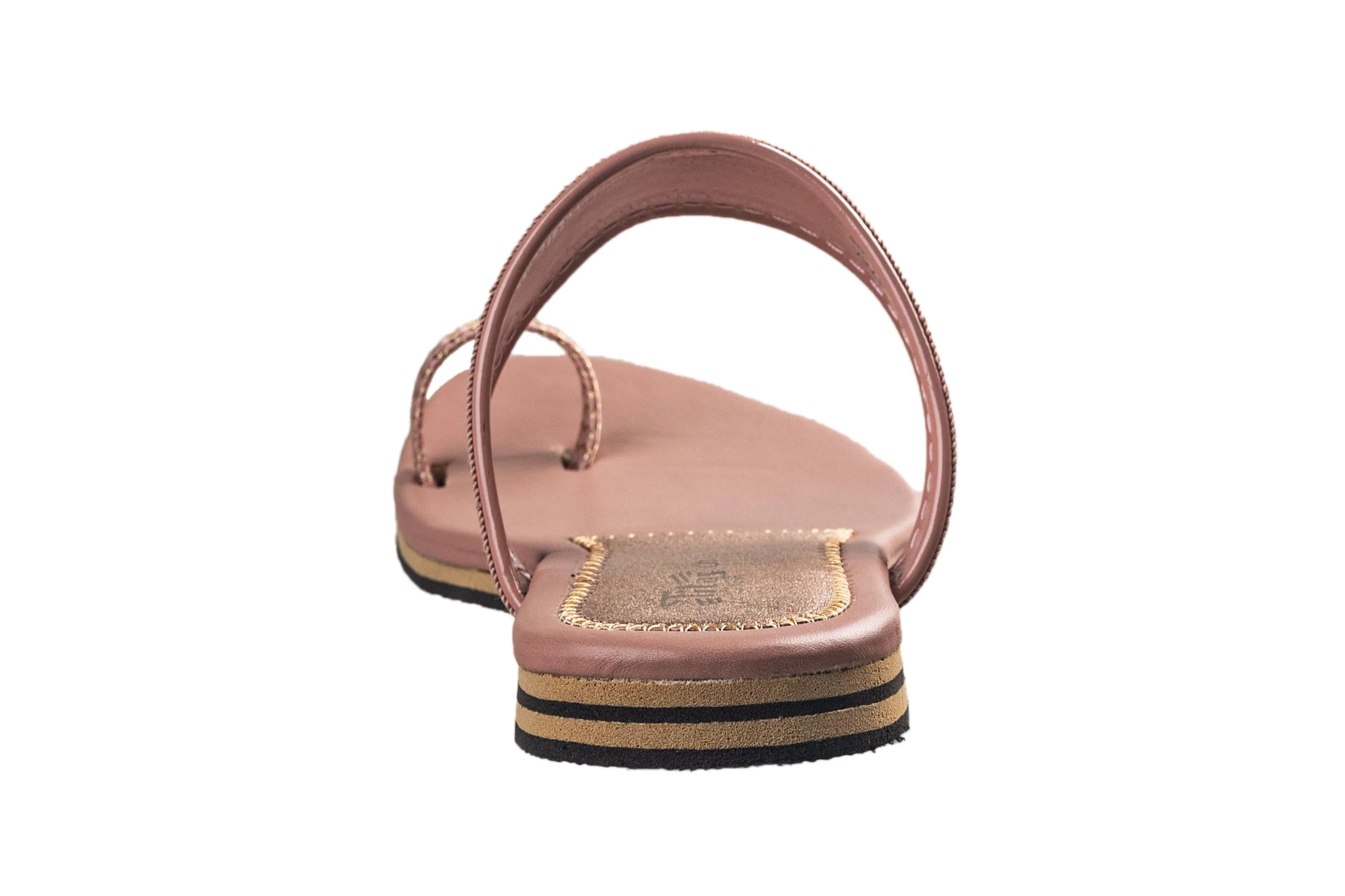 Titas Ladies Beige Chappal