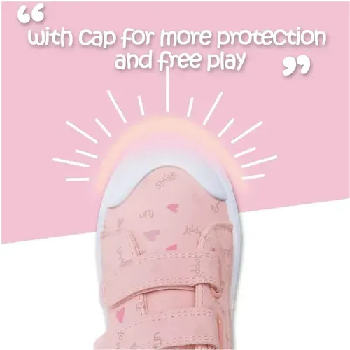 Toddler Boys and Girls Sneakers Kids Shoes Pink Hearts - Kkomforme