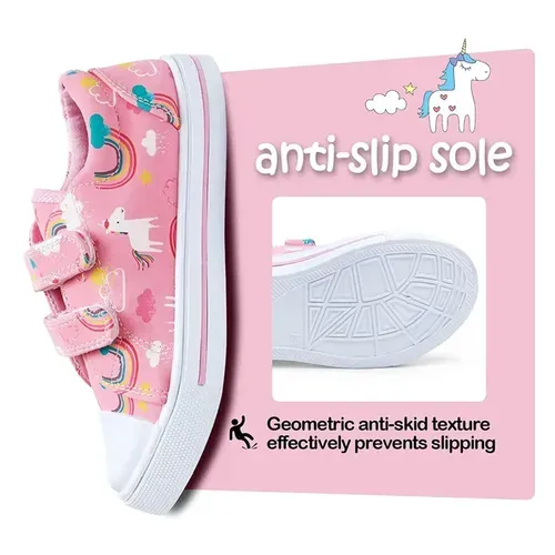 Toddler Boys and Girls Sneakers Kids Shoes Pink Unicorn - Kkomforme