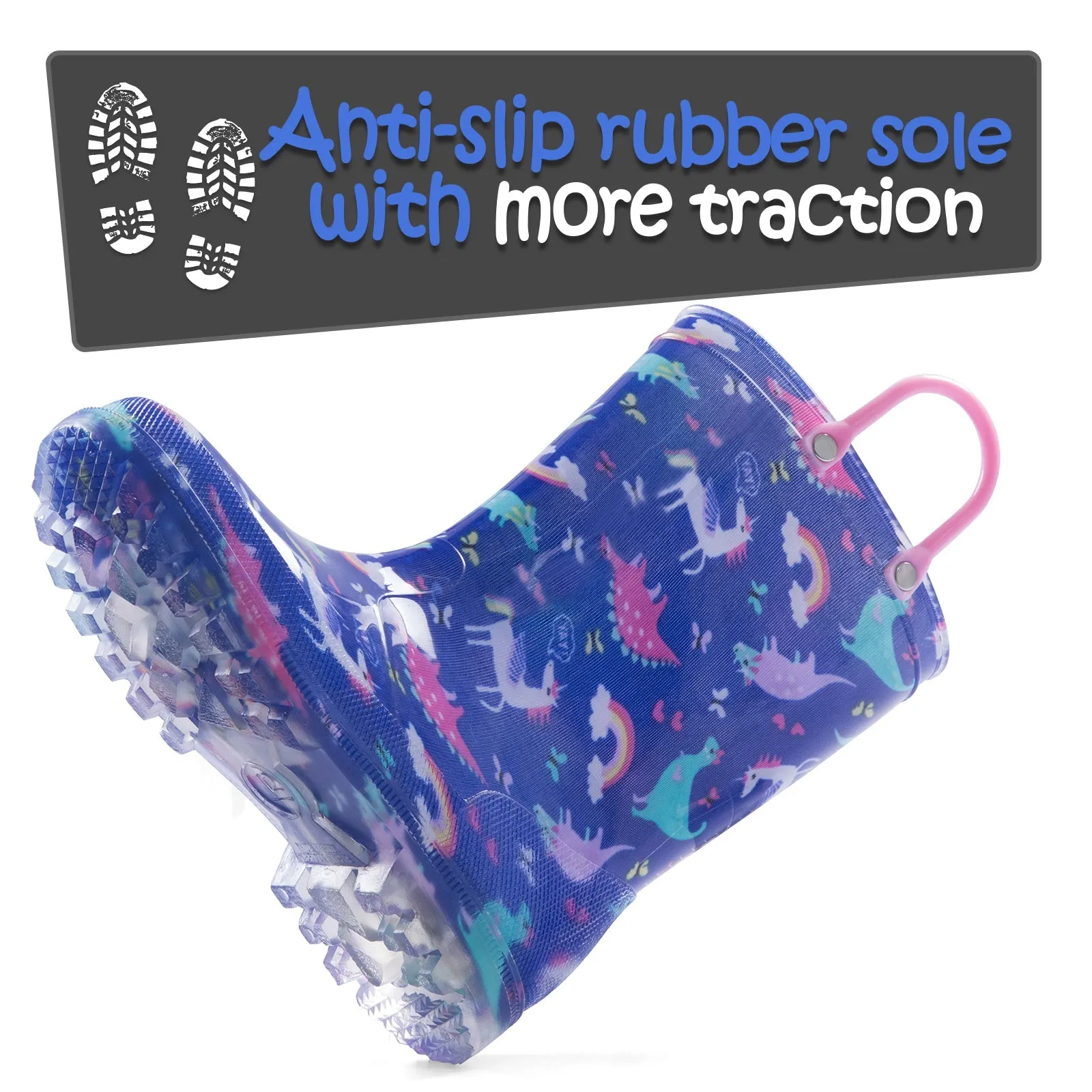 Toddler Light Up Rain Boots