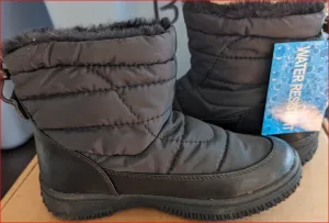Tundra Boots Girl's Bethel (Little Kid/Big Kid) Black 1 Little Kid M