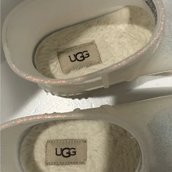 UGG Drizlita Glitter Girls Boot - Cream