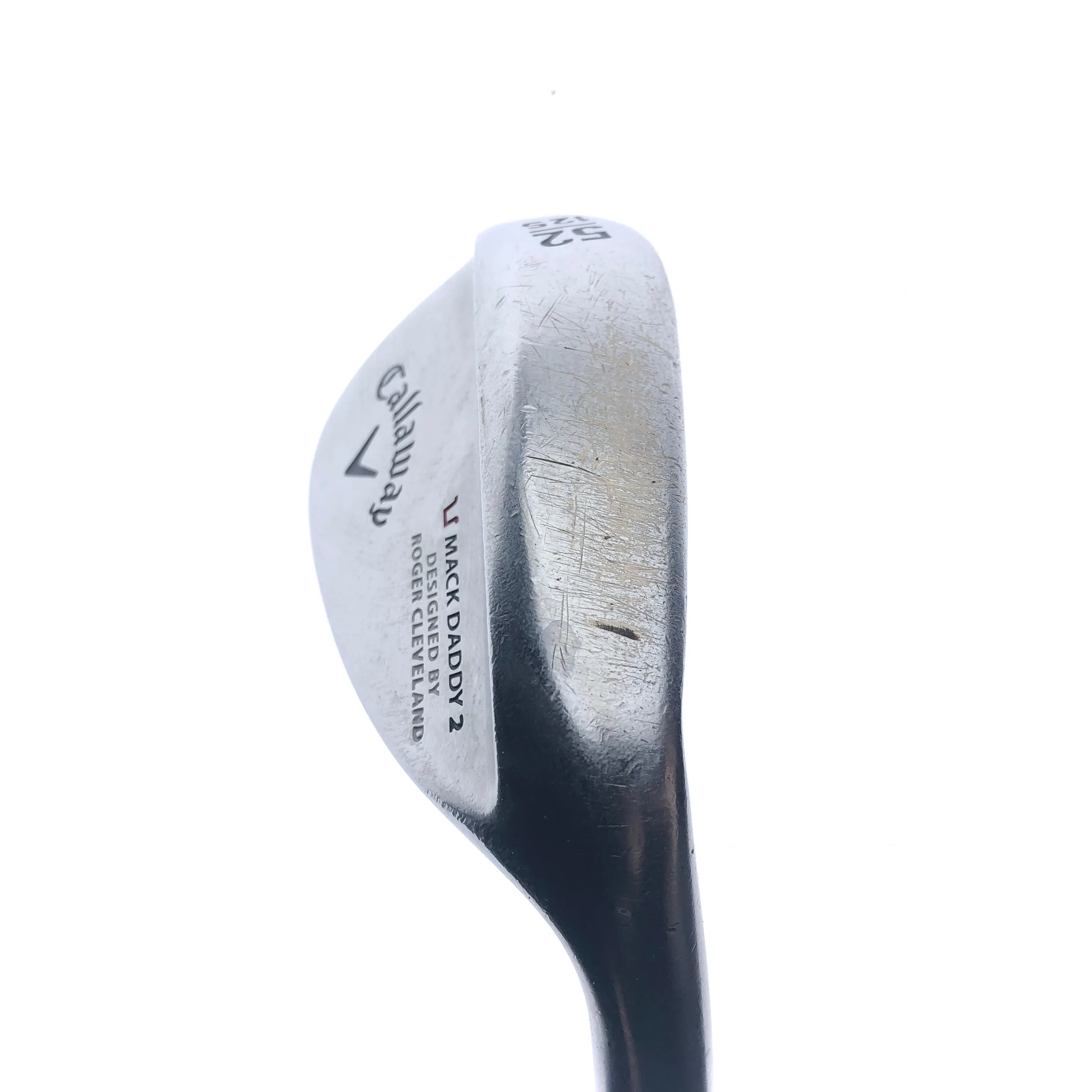 Used Callaway Mack Daddy 2 Chrome Gap Wedge / 52.0 Degrees / Wedge Flex
