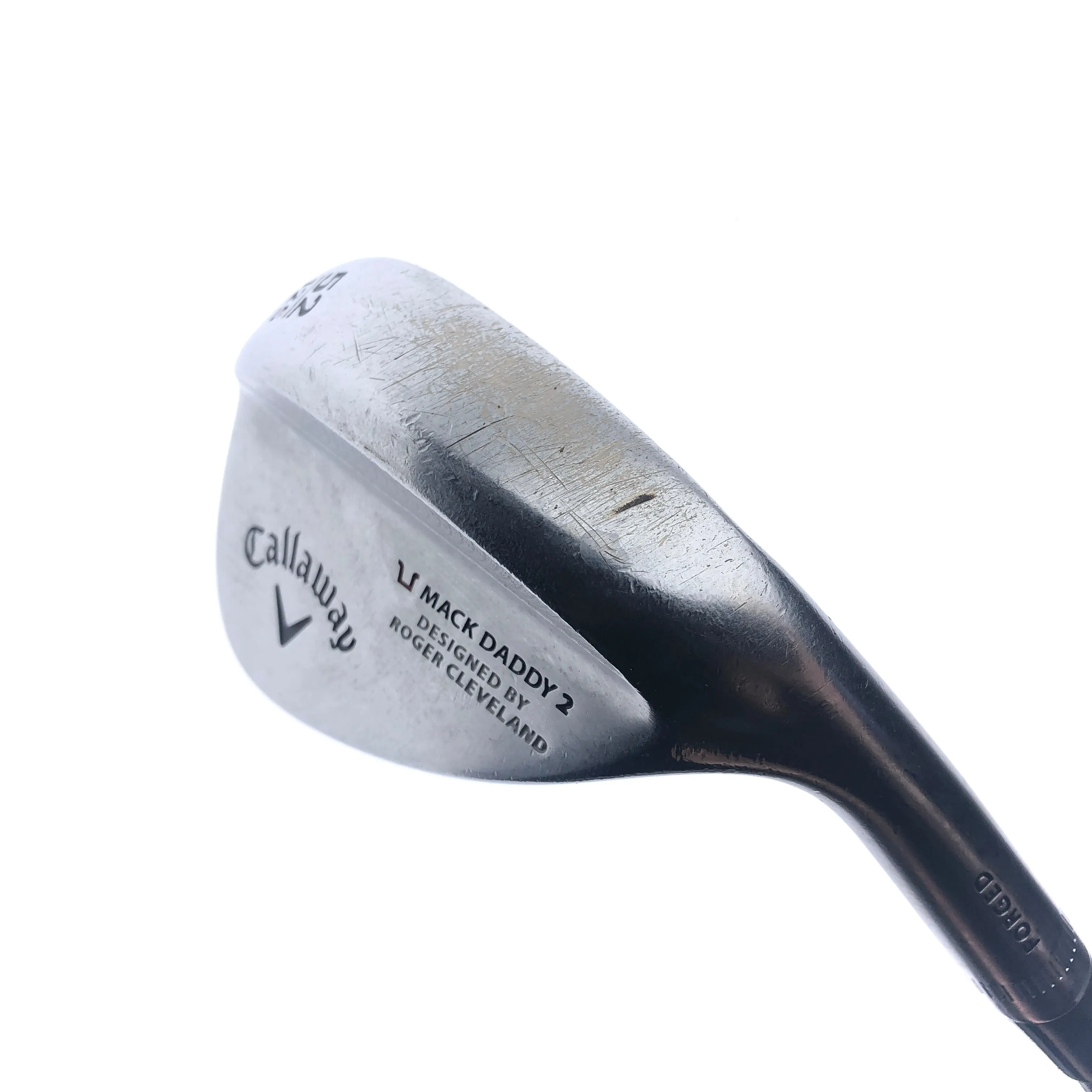 Used Callaway Mack Daddy 2 Chrome Gap Wedge / 52.0 Degrees / Wedge Flex