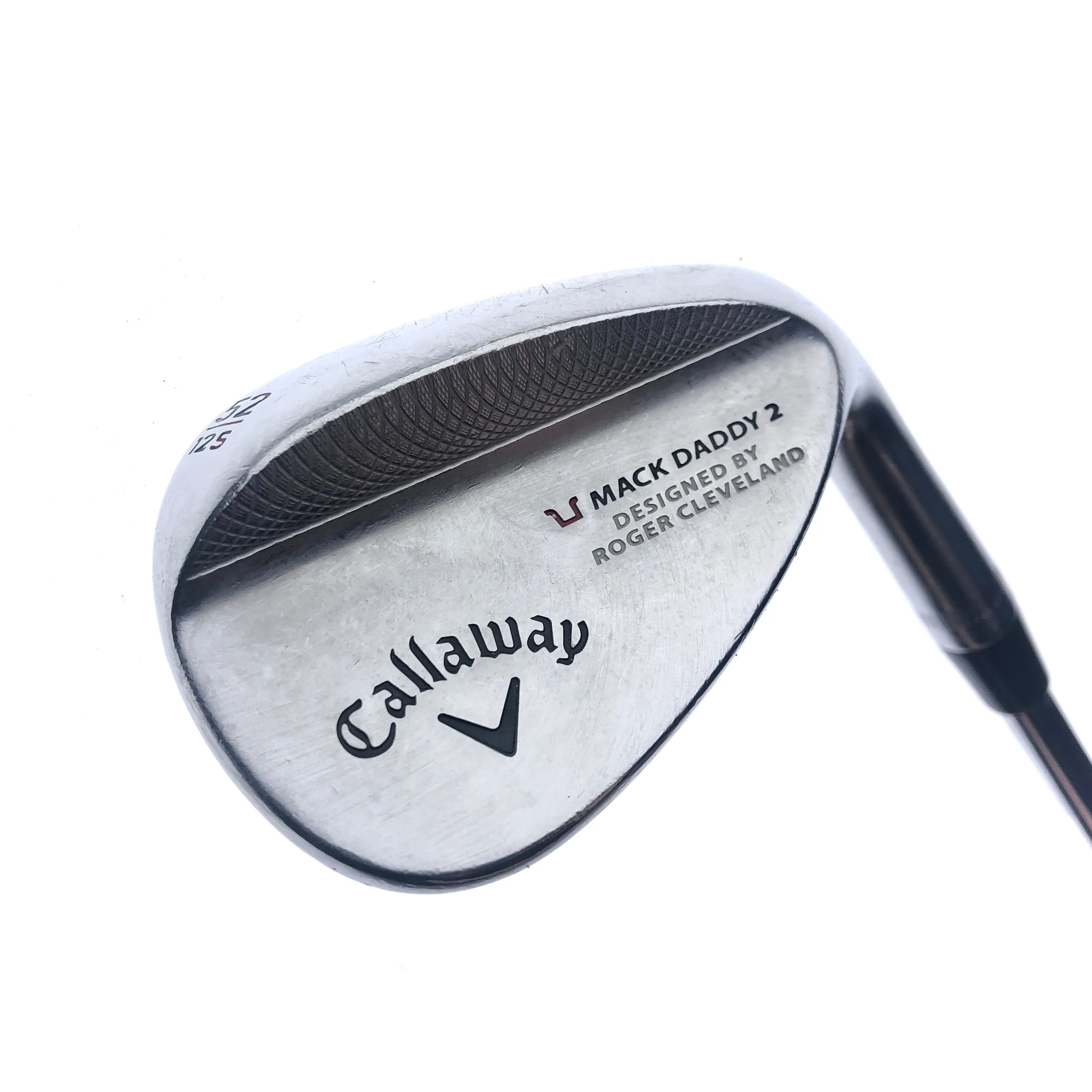 Used Callaway Mack Daddy 2 Chrome Gap Wedge / 52.0 Degrees / Wedge Flex