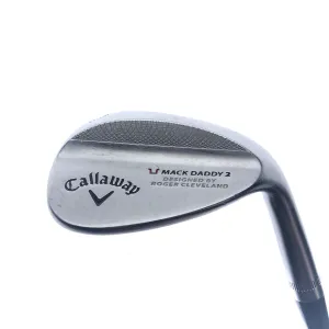 Used Callaway Mack Daddy 2 Chrome Sand Wedge / 56.0 Degrees / Wedge Flex