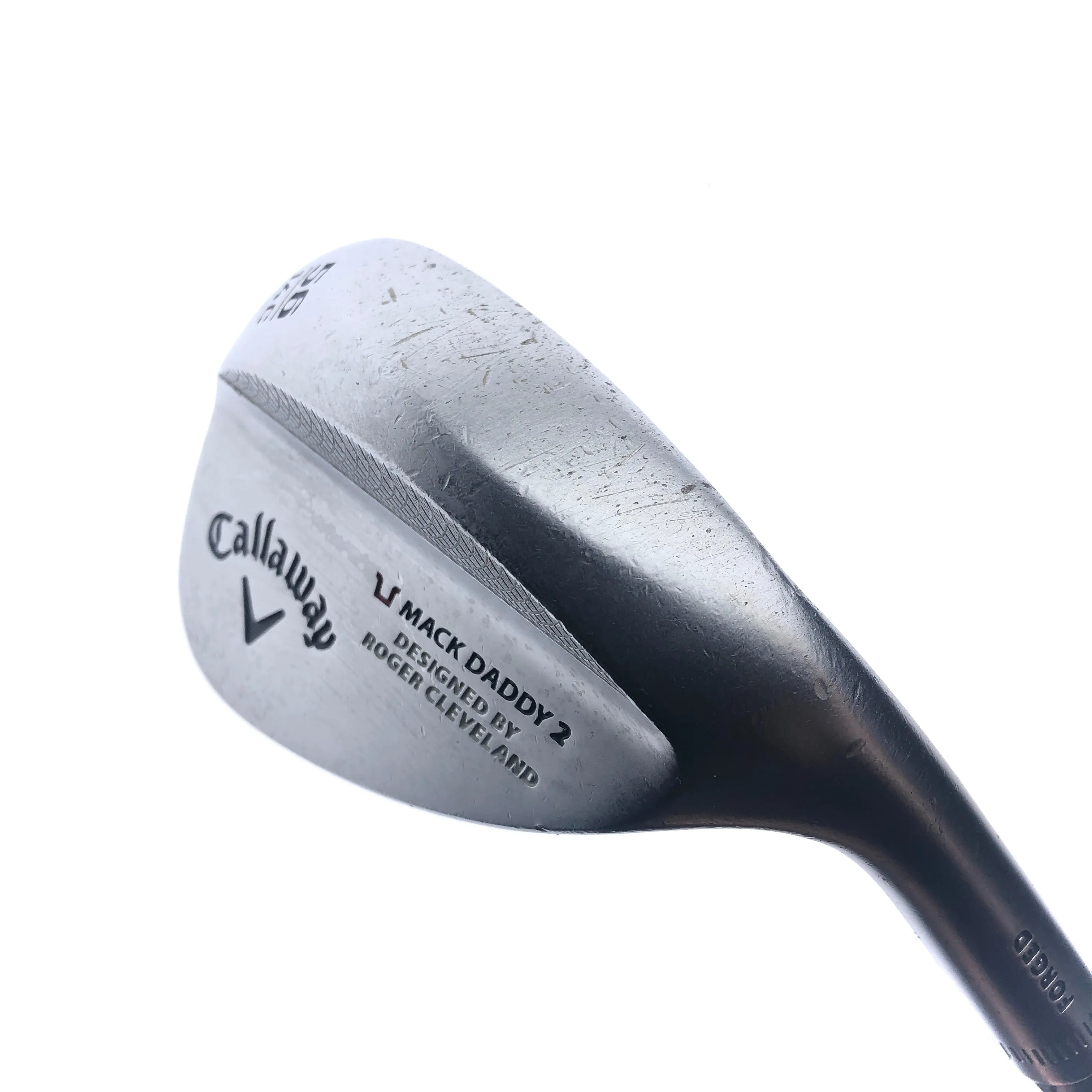 Used Callaway Mack Daddy 2 Chrome Sand Wedge / 56.0 Degrees / Wedge Flex