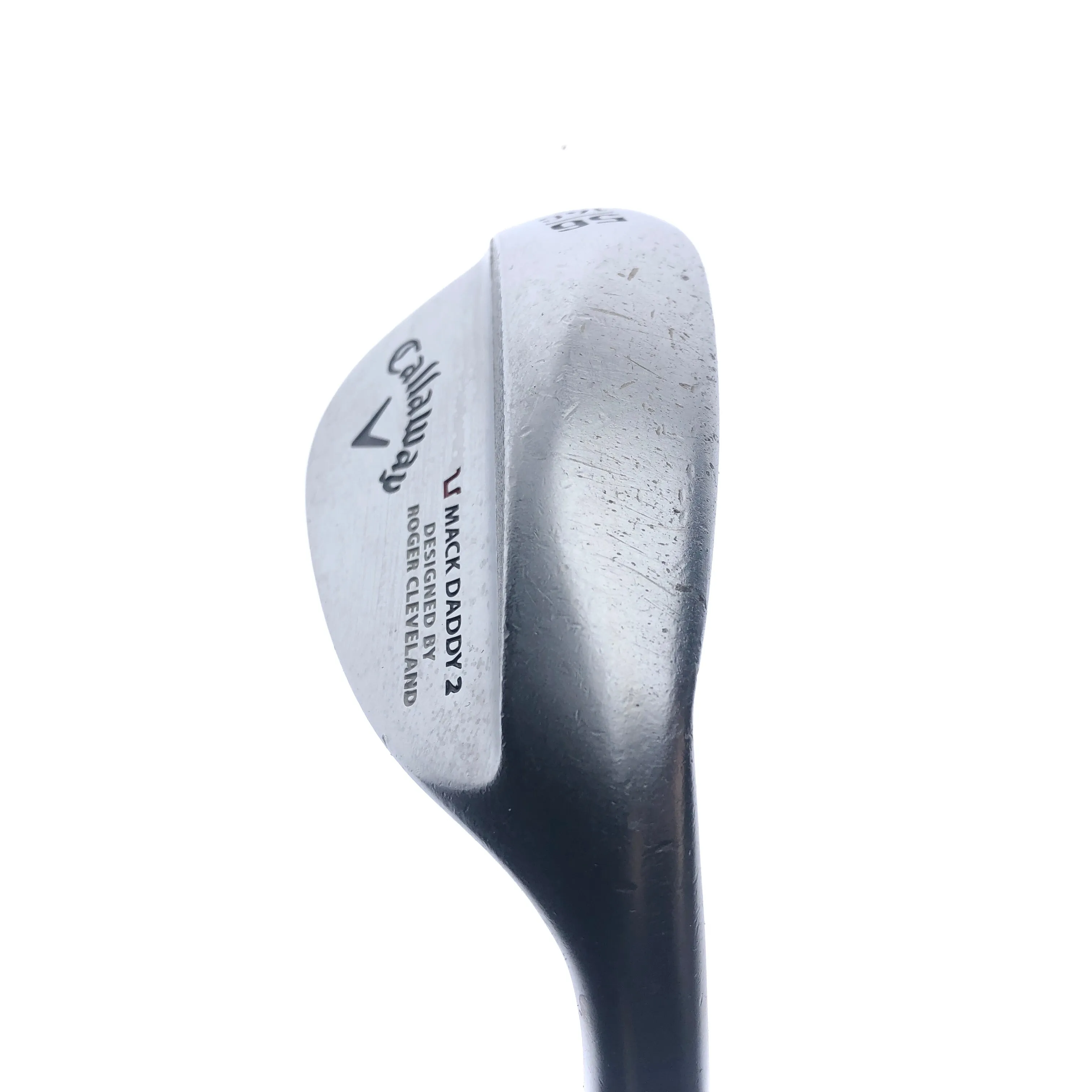 Used Callaway Mack Daddy 2 Chrome Sand Wedge / 56.0 Degrees / Wedge Flex
