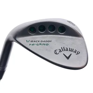 Used Callaway Mack Daddy PM Grind 19 Chrome Wedge / 56 Deg / Wedge Flex / LH