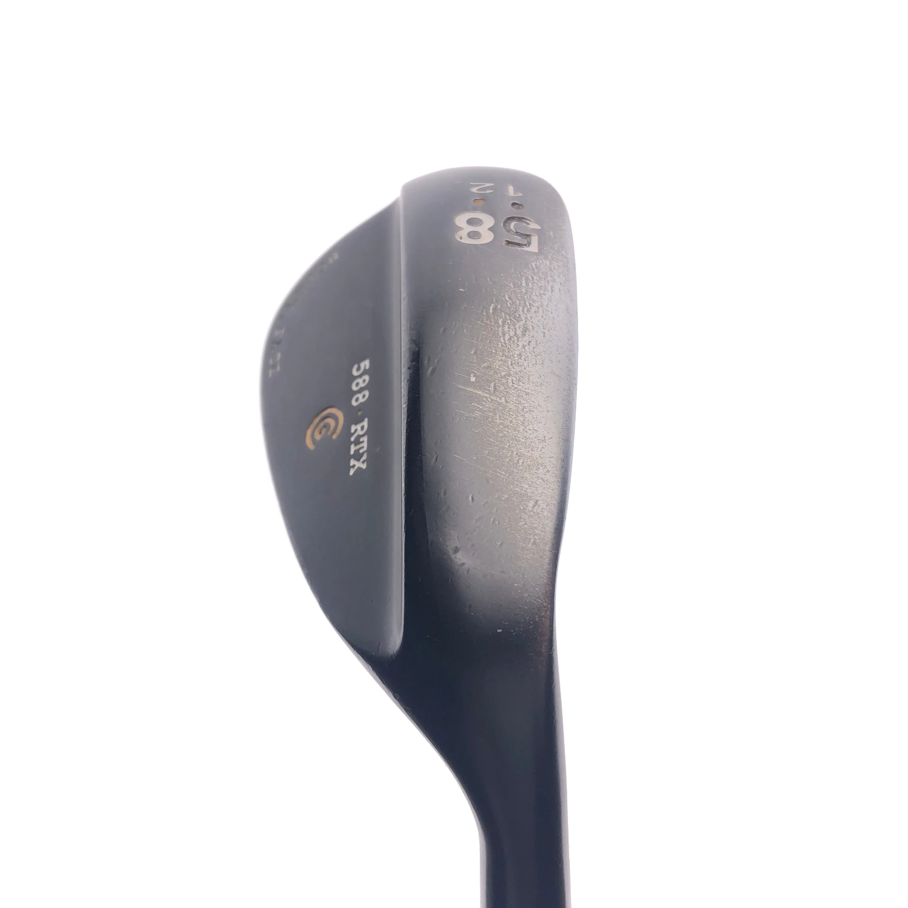 Used Cleveland 588 RTX Black Pearl Lob Wedge / 58.0 Degrees / Wedge Flex