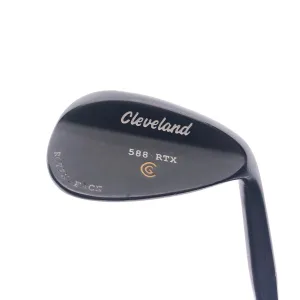 Used Cleveland 588 RTX Black Pearl Lob Wedge / 58.0 Degrees / Wedge Flex