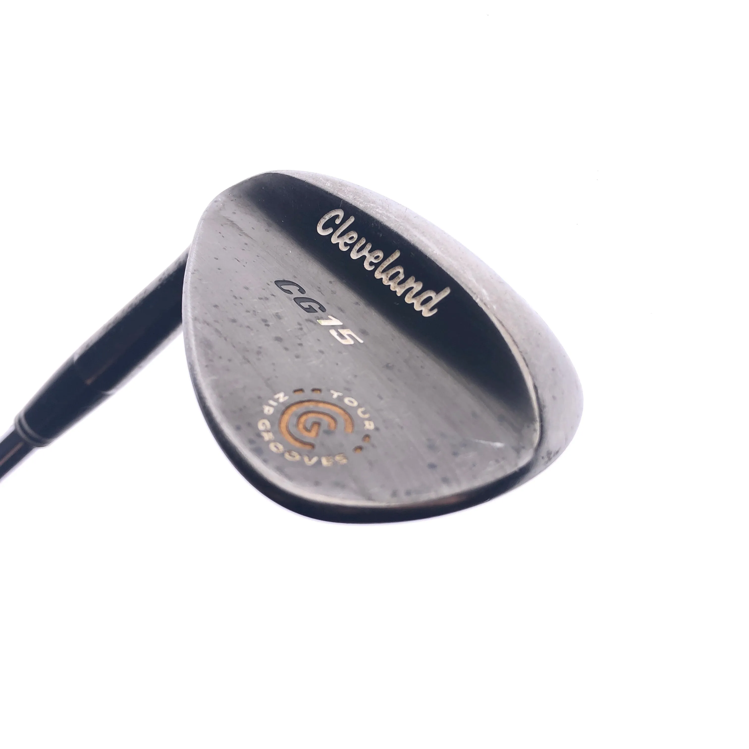 Used Cleveland CG15 Black Pearl Lob Wedge / 60.0 Deg / Wedge Flex / Left-Handed