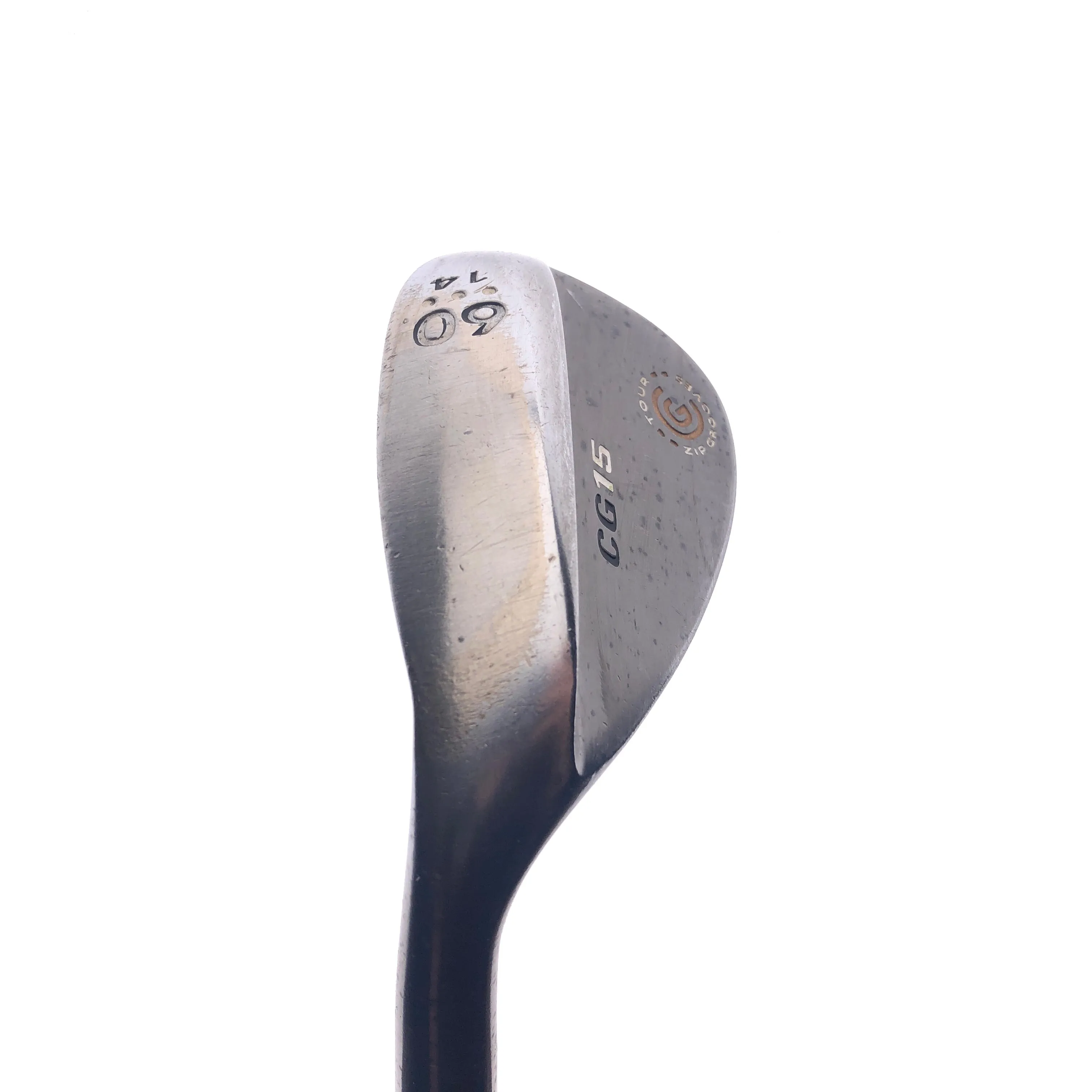 Used Cleveland CG15 Black Pearl Lob Wedge / 60.0 Deg / Wedge Flex / Left-Handed