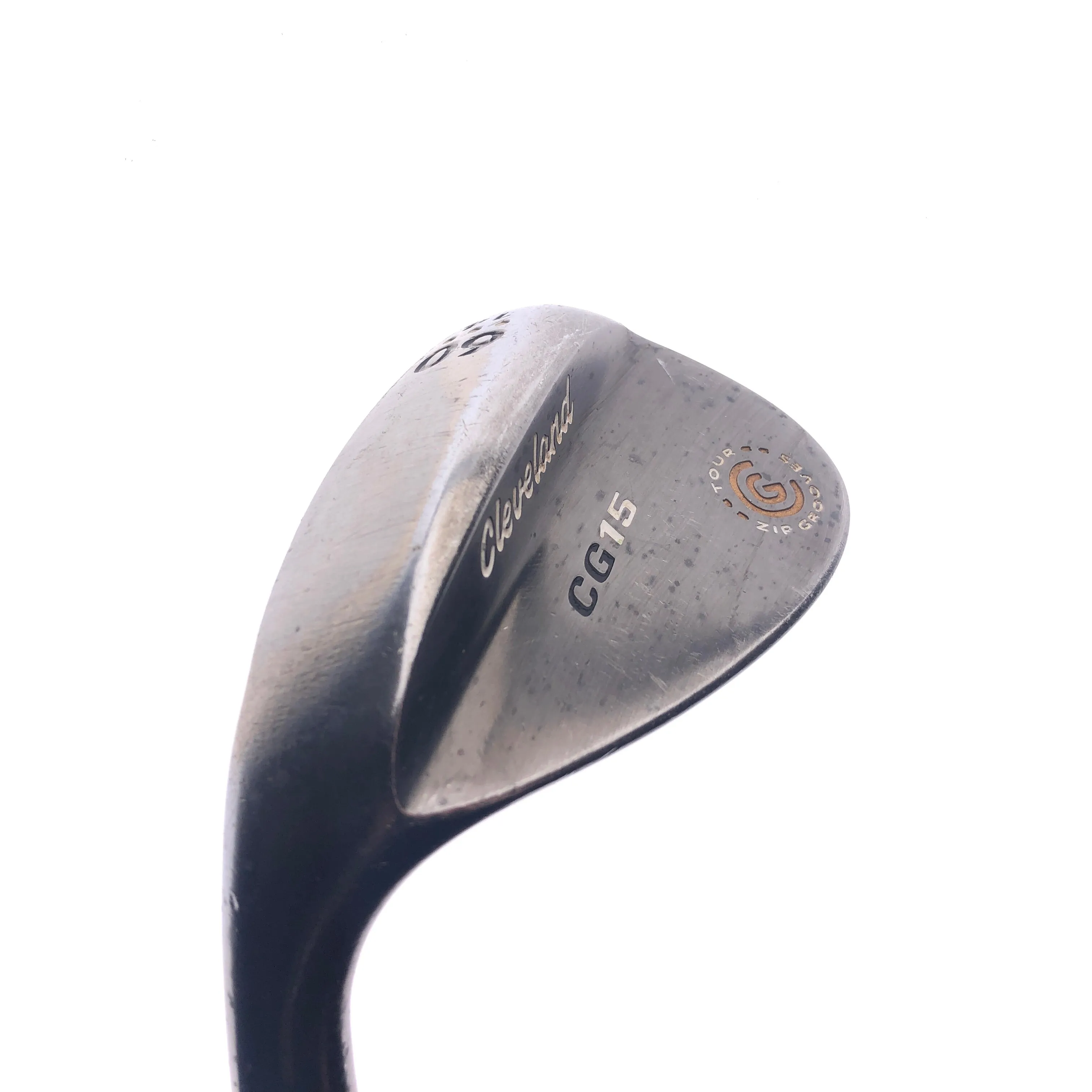 Used Cleveland CG15 Black Pearl Lob Wedge / 60.0 Deg / Wedge Flex / Left-Handed