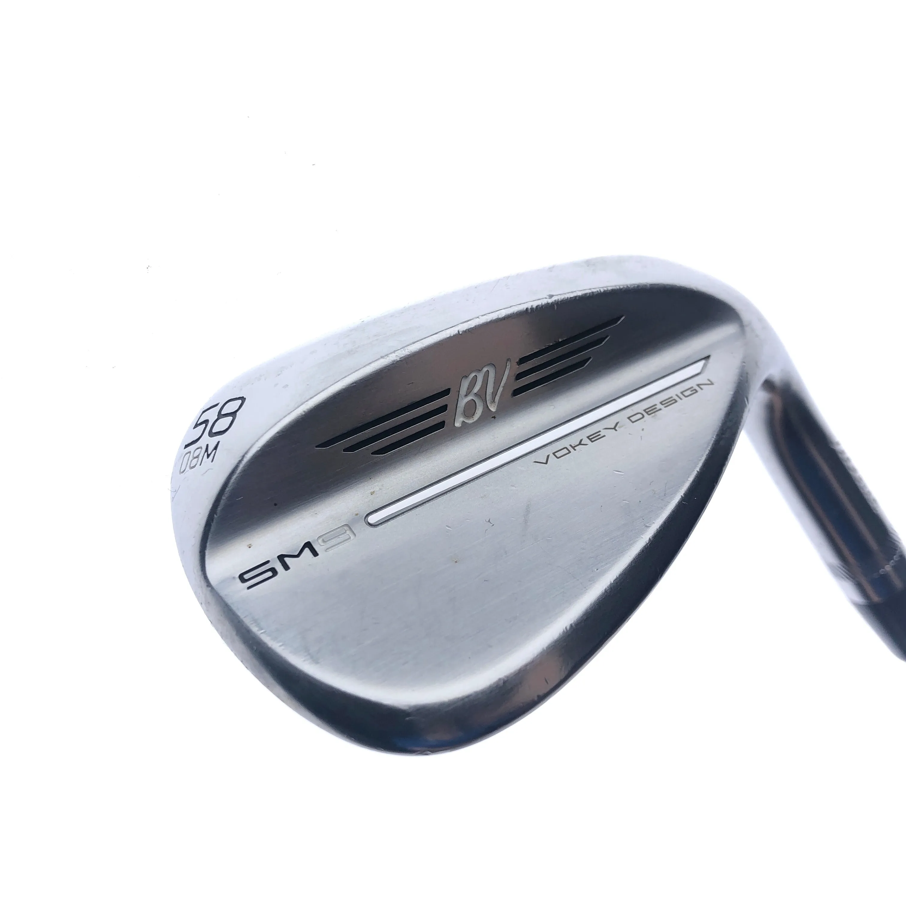 Used Titleist SM9 Tour Chrome Lob Wedge / 58.0 Degrees / Wedge Flex