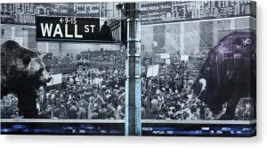 Wall Street - Canvas Print