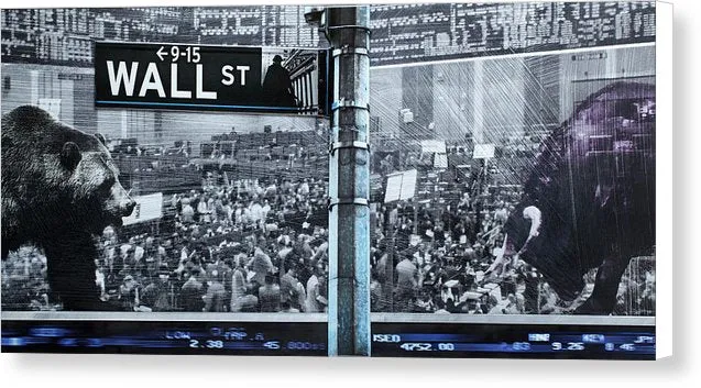 Wall Street - Canvas Print