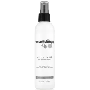 Wave By Design Mist & Shine Dry Finishing Spray 8 oz ^