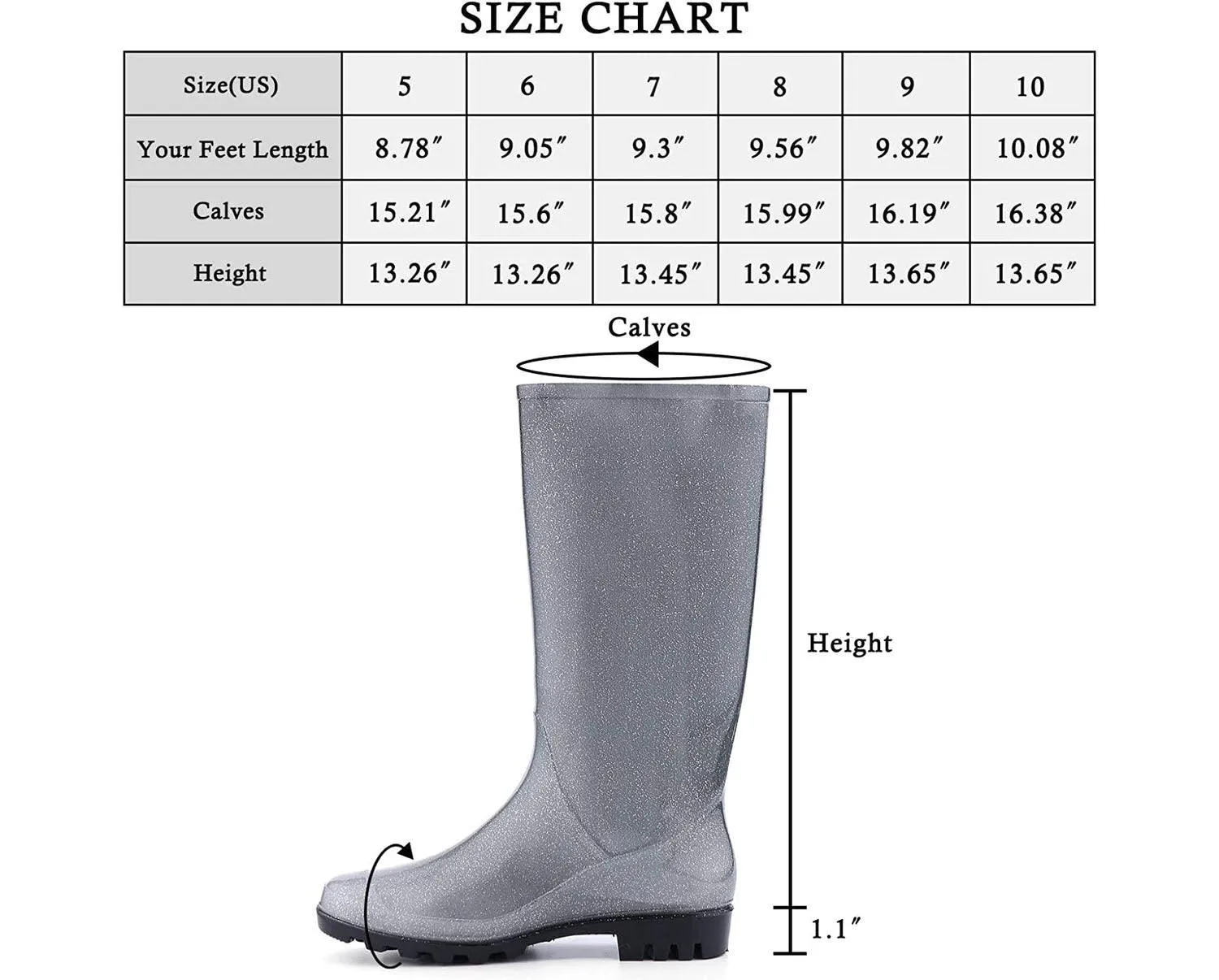 Women hunter tall rain boots