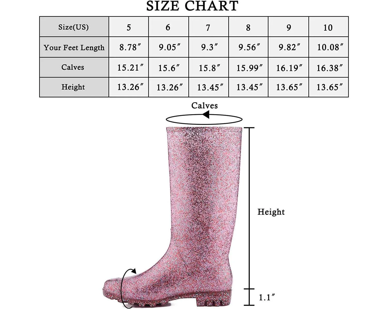 Women hunter tall rain boots