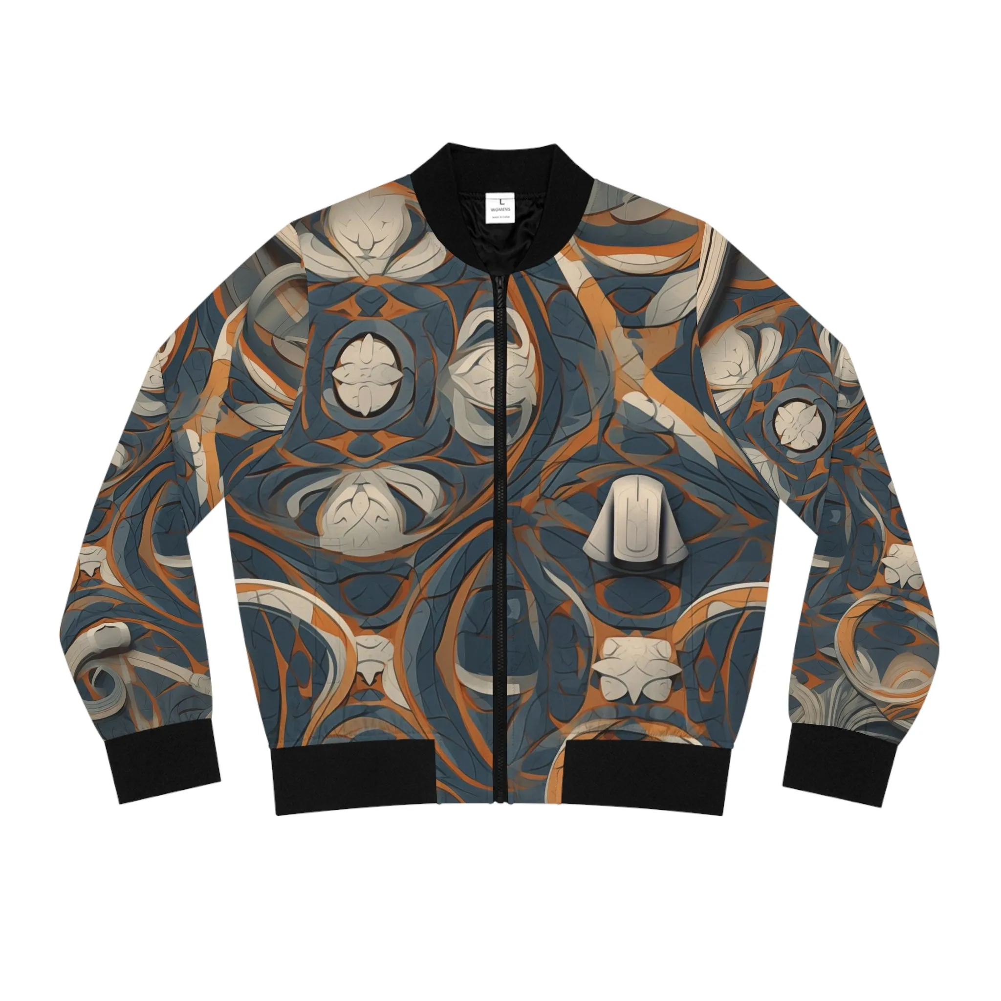 Women's Bomber Jacket - Snow trooper Renaissance Painting