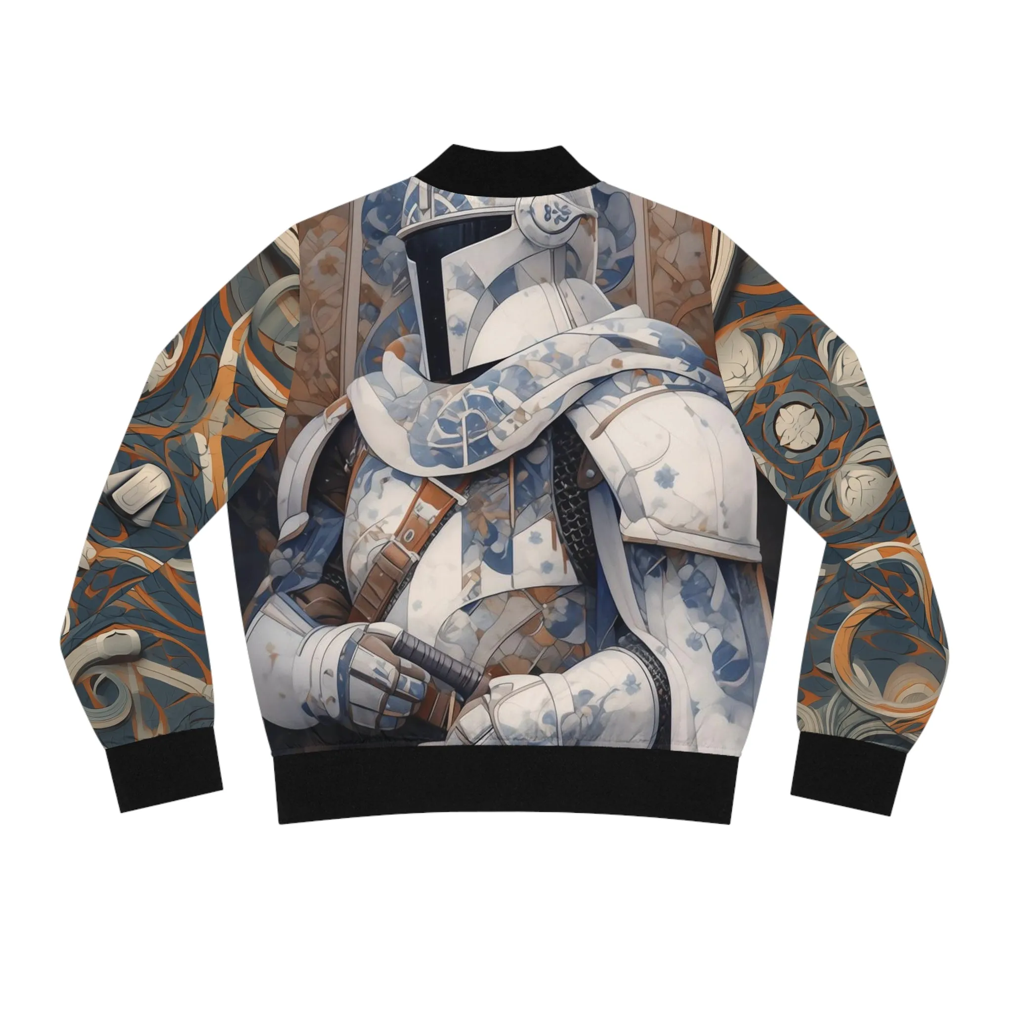Women's Bomber Jacket - Snow trooper Renaissance Painting