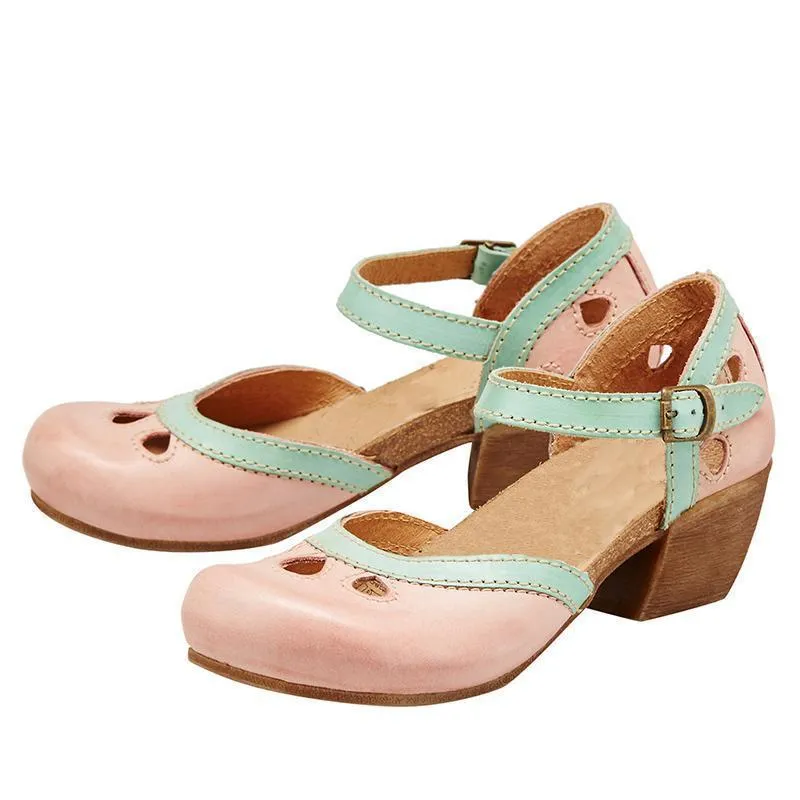 Yolanda® | Comfortable sandals with low heel