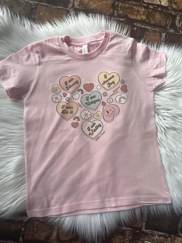 Youth Inspirational Heart Tee